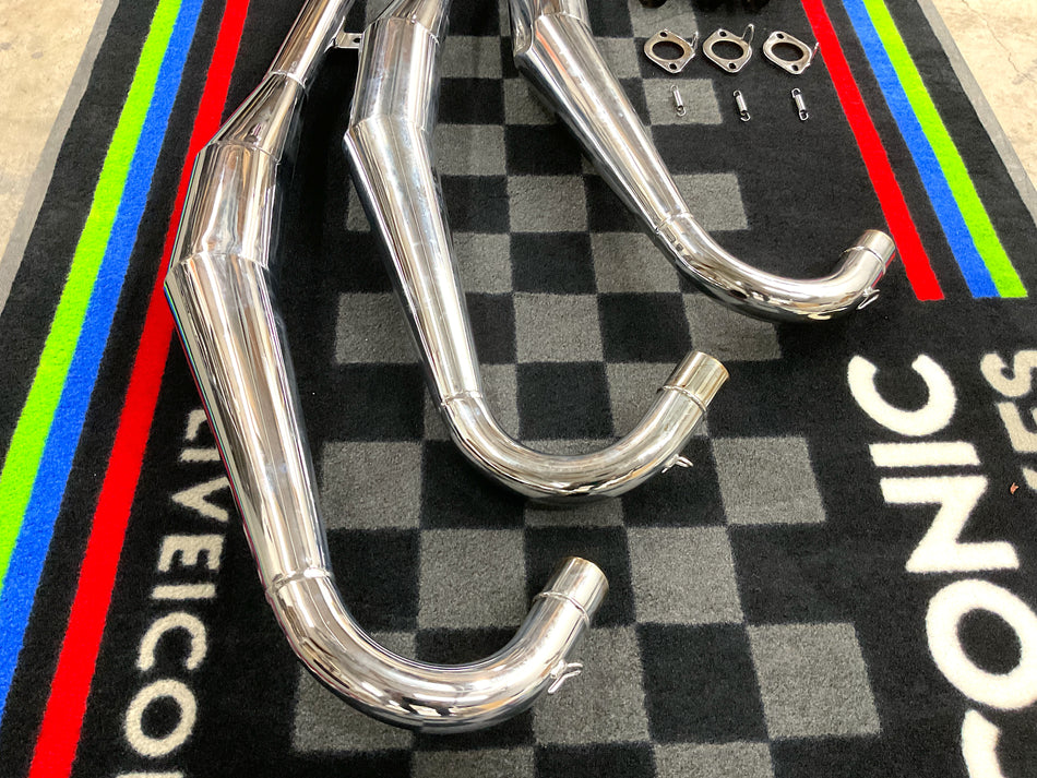 Kawasaki H2 750 Triple (1972-1975) Higgspeed Exhaust Expansion Chambers. #MR_H2750