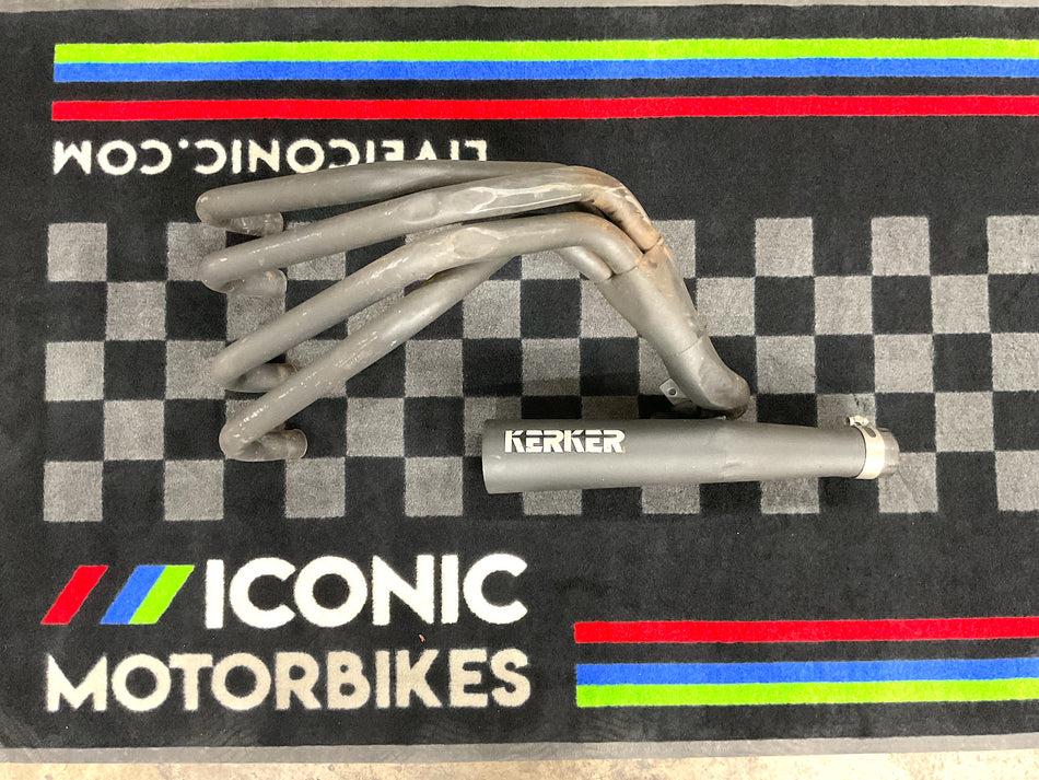 Kawasaki KZ1000 Eddie Lawson Replica (1982-1983) Kerker 4-1 Exhaust System. #MR_KERK0611