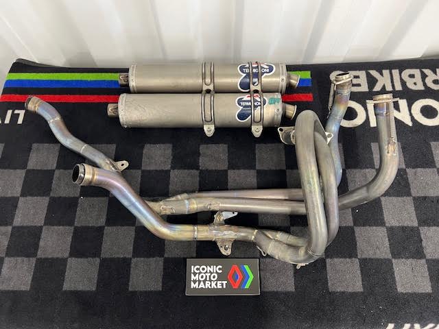 Honda RVF750R RC45 (1994-1999). Termignoni Full-Race Titanium Exhaust System.