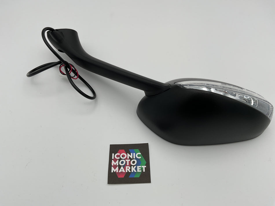 MV Agusta Brutale 1090RR (2010-2011). Mirror, Right-Hand w/ Indicator. New. (OEM) #8000B4080