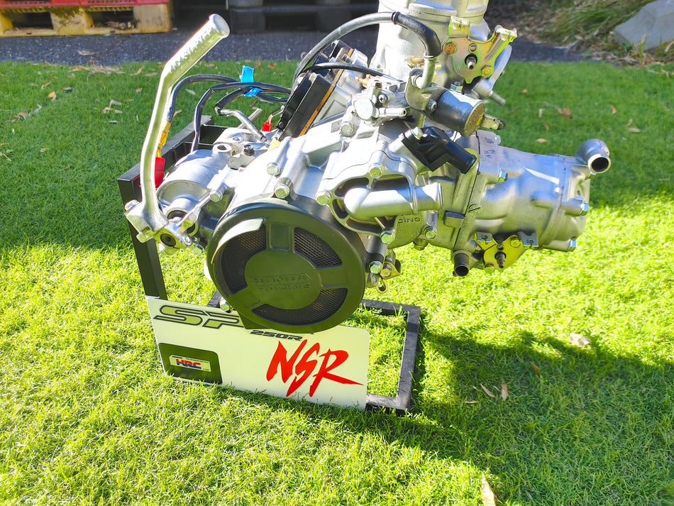 Honda NSR250R SP MC28 (1994-1996) Parc Fermé HRC Honda Engine Stand. Limited #1/1 #IMMGS_HRC