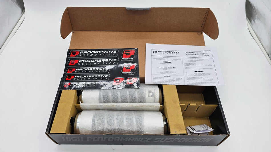Progressive Suspension #440-4202 - 11.75" Rear Shocks Set, for Harley-Davidson. New-in-Box. #PS_HD1