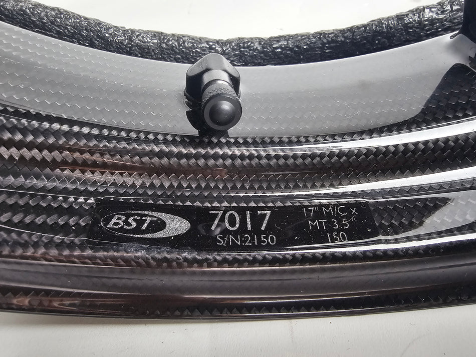 BST Carbon Front Wheel 7017 17x3.5 - Honda CBR1000RR