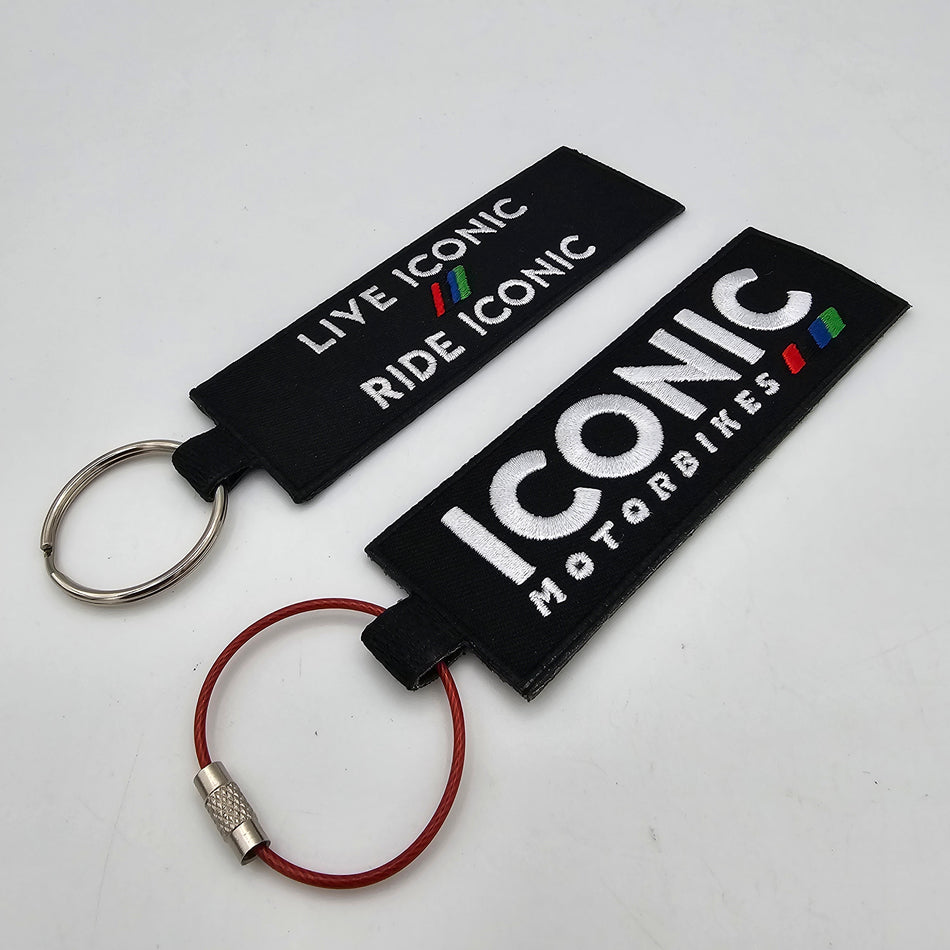 Iconic Woven Keychains