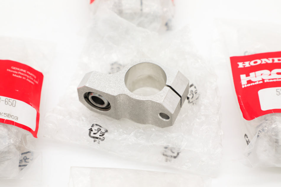 Honda HRC CBR600RR, RS250 - Steering Damper Brackets. NOS #53706-NL3-650