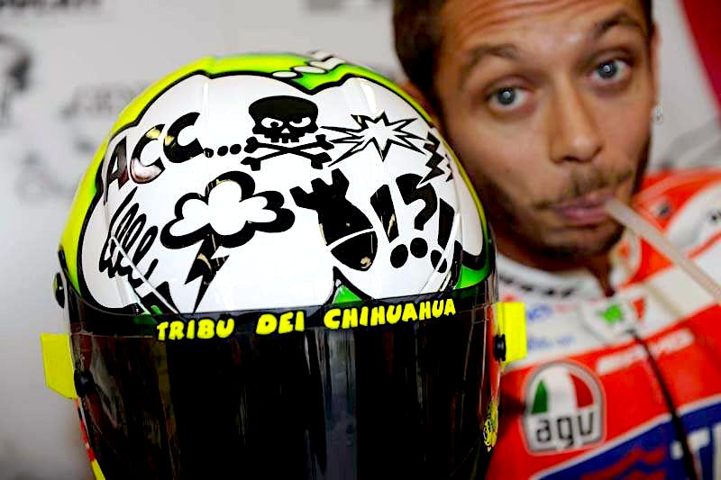 AGV GP-Tech - Helmet, Valentino Rossi Ltd. Replica - Size Large. (OEM) #AGV_GPT-ROSSI