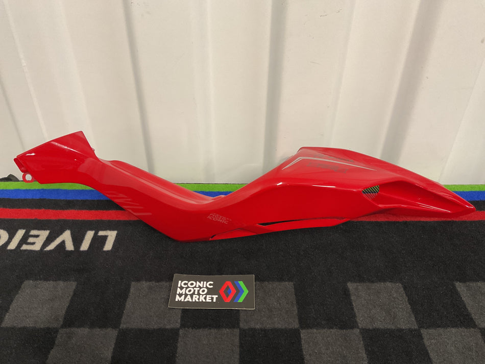 MV Agusta F4 (2013-2015). Tail-Fairing, Left-Side - Red. New. (OEM) #8000B8307