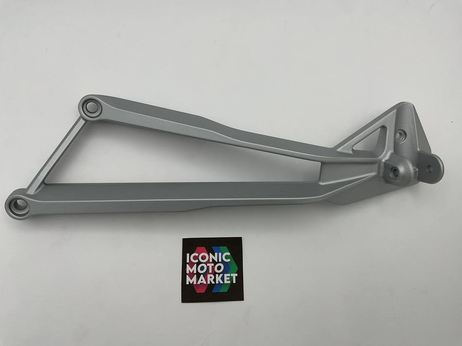 MV Agusta F4 1000S (2010-2012) F4 Frecce Tricolori (2011). Bracket, for Footrest - Left-Side. New. (OEM) #80A0B3577