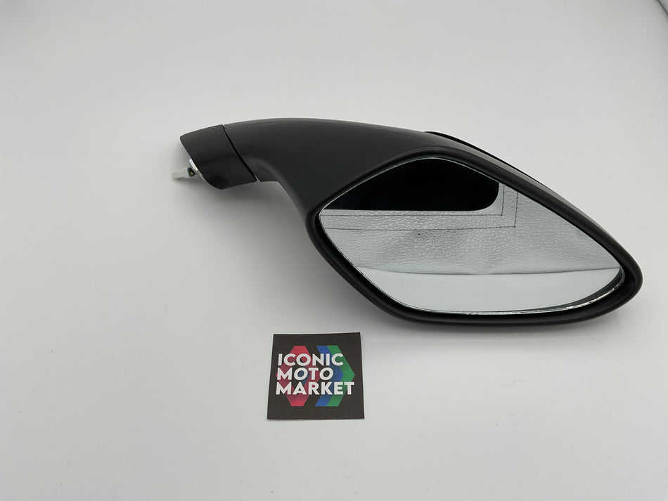 MV Agusta F3 675 (2012-2015). Mirror, Right-Hand w/ Indicator. Black. New. (OEM) #8000B5924