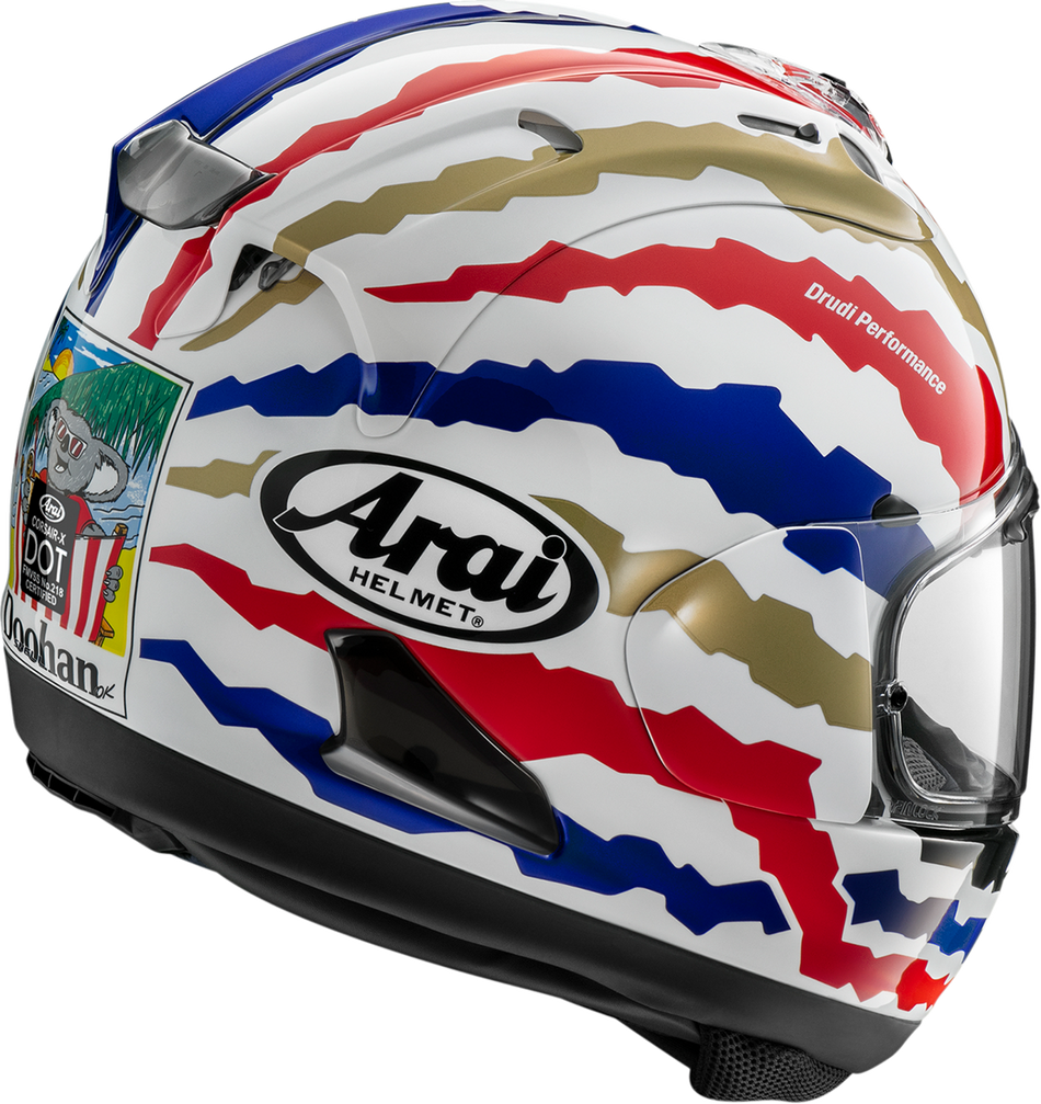 Arai Corsair-X Helmet Doohan Restyle