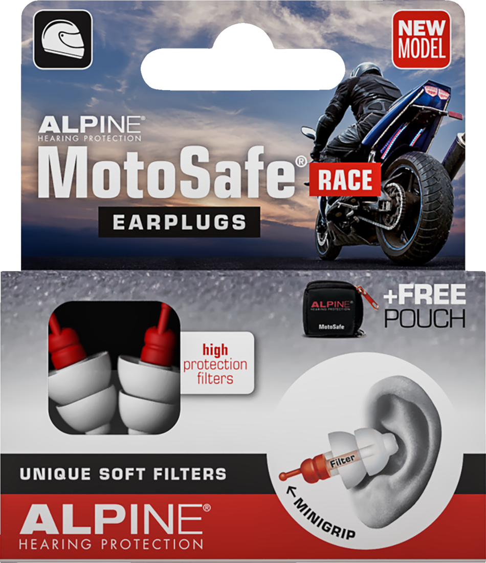 MotoSafe Earplugs - Race