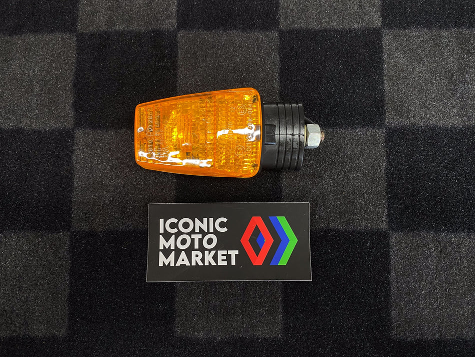 CEV Universal Rectangular Turn Signals with Rubber Base