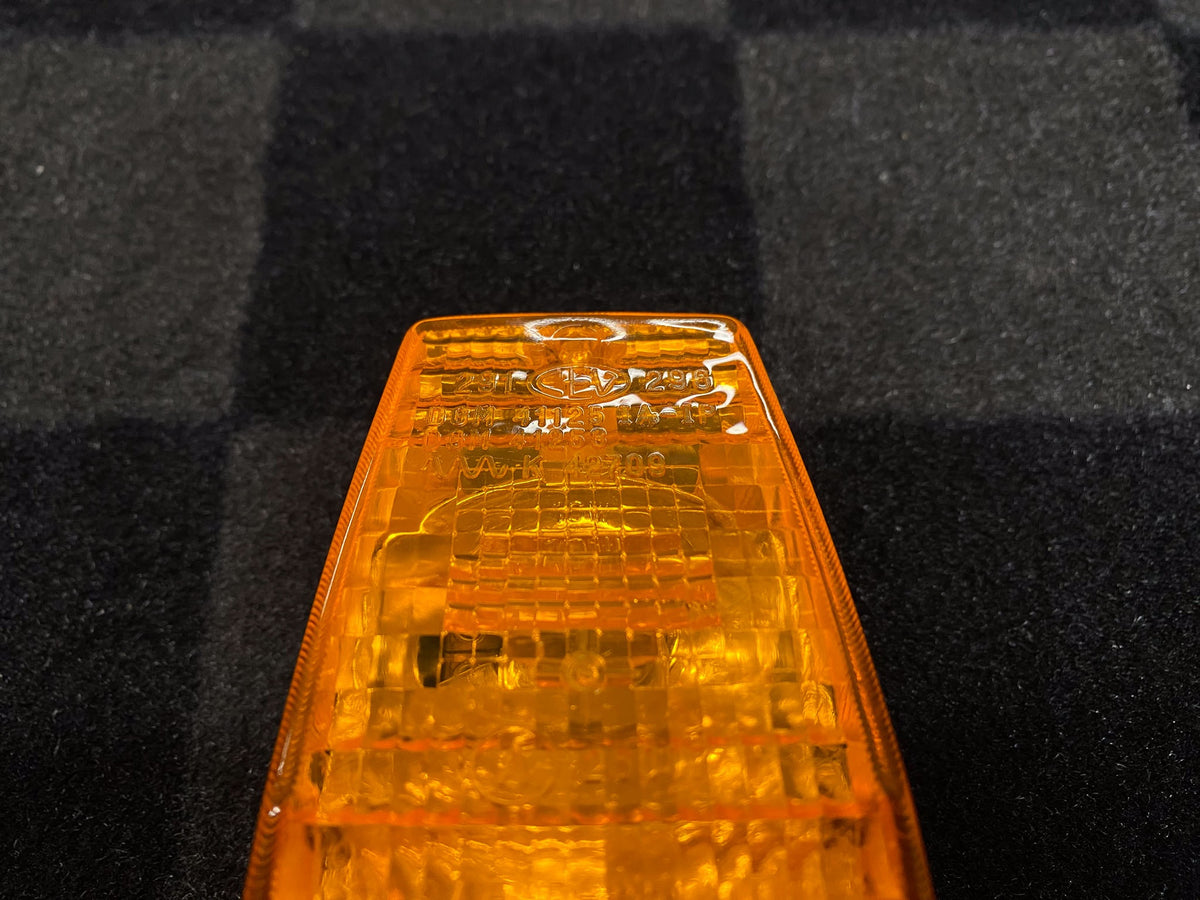 CEV Universal Rectangular Turn Signals with Rubber Base