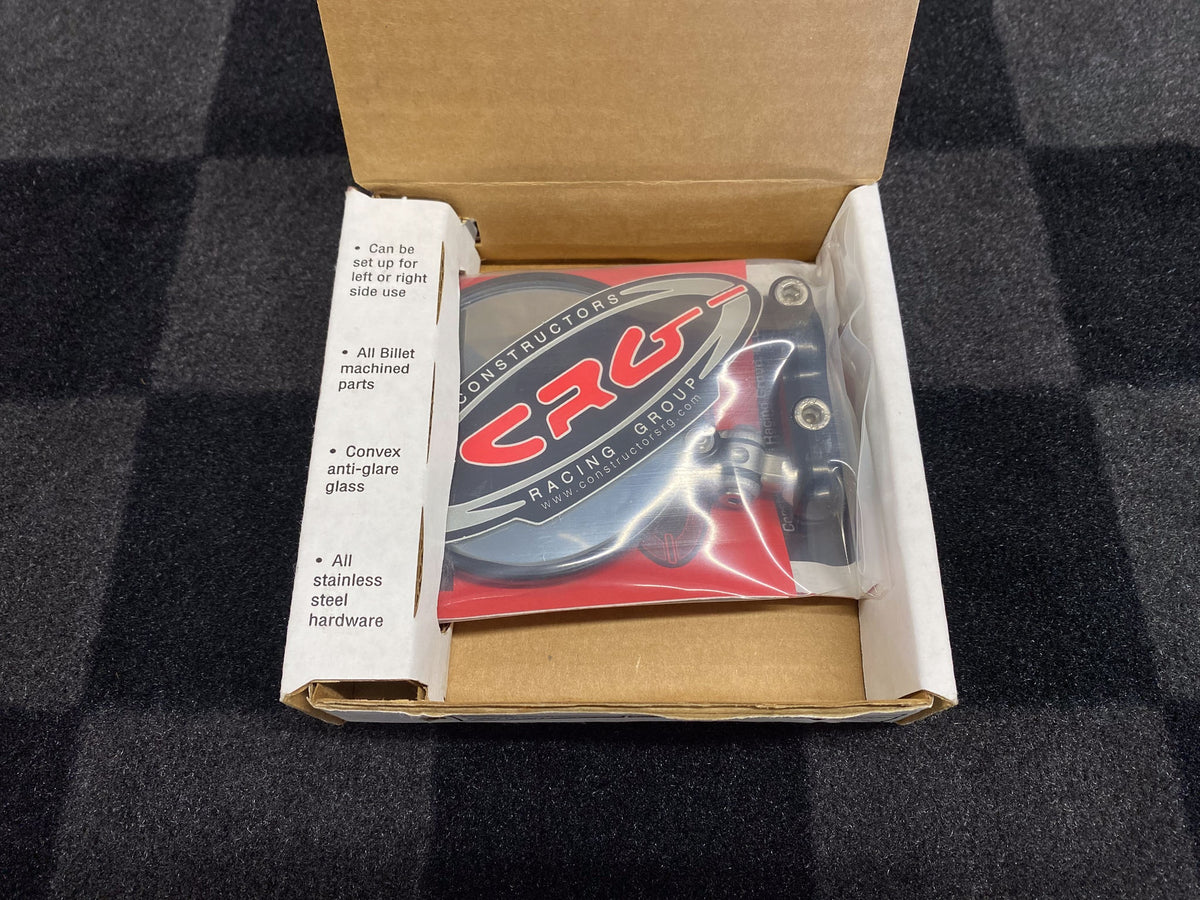 CRG Hindsight LS Billet Bar End Mirrors Left