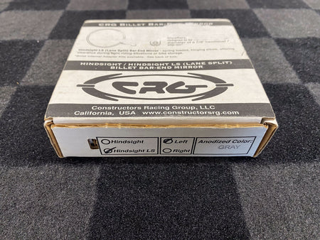 CRG Hindsight LS Billet Bar End Mirrors Right