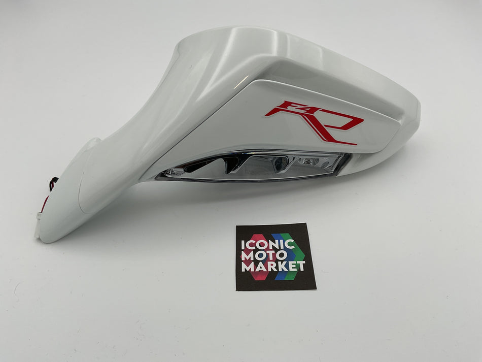 MV Agusta F4 1000RR (2011-2012). Mirror, Left-Hand w/ Indicator. New. (OEM) #80C0B5013