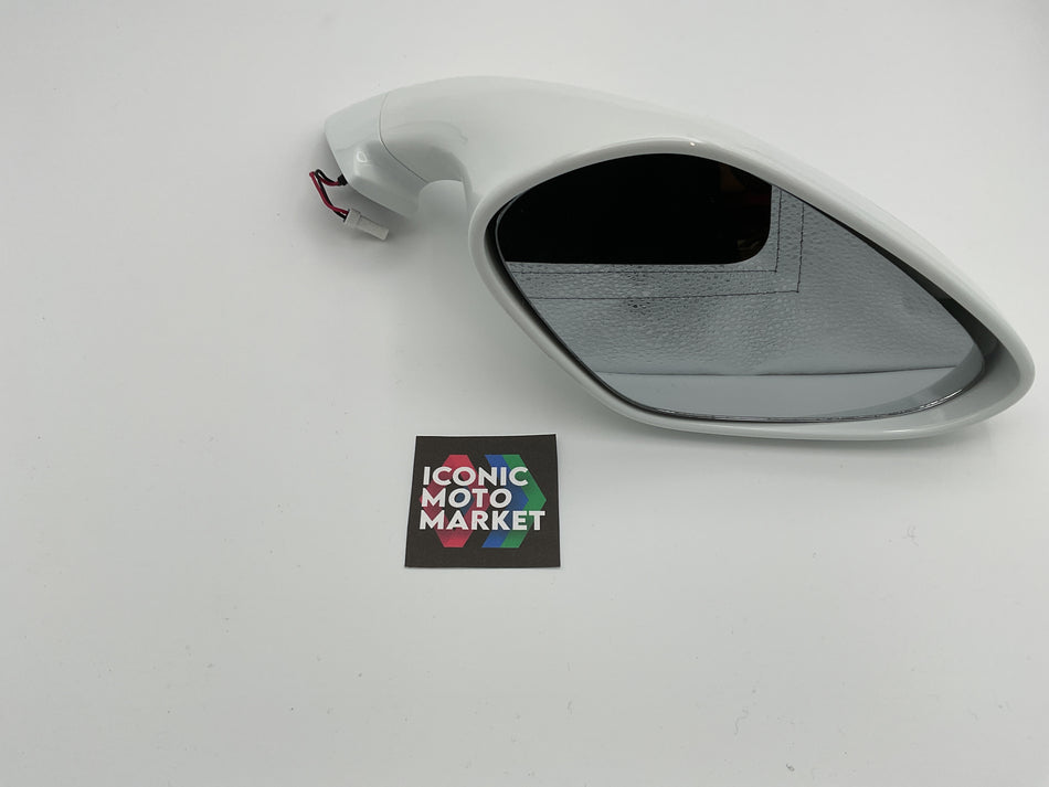 MV Agusta F4 1000RR (2011-2012). Mirror, Right-Hand w/ Indicator. New. (OEM) #80E0B3758