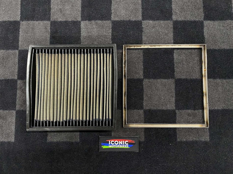 Ducati 900ss Airbox Lid Delete Stainless Steel