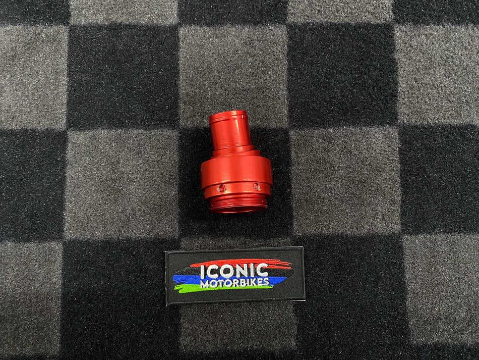 Ducati 900ss Billet Red Crankcase Breather Outlet