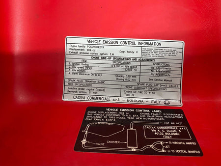 Ducati 900ss Gas Tank in Red