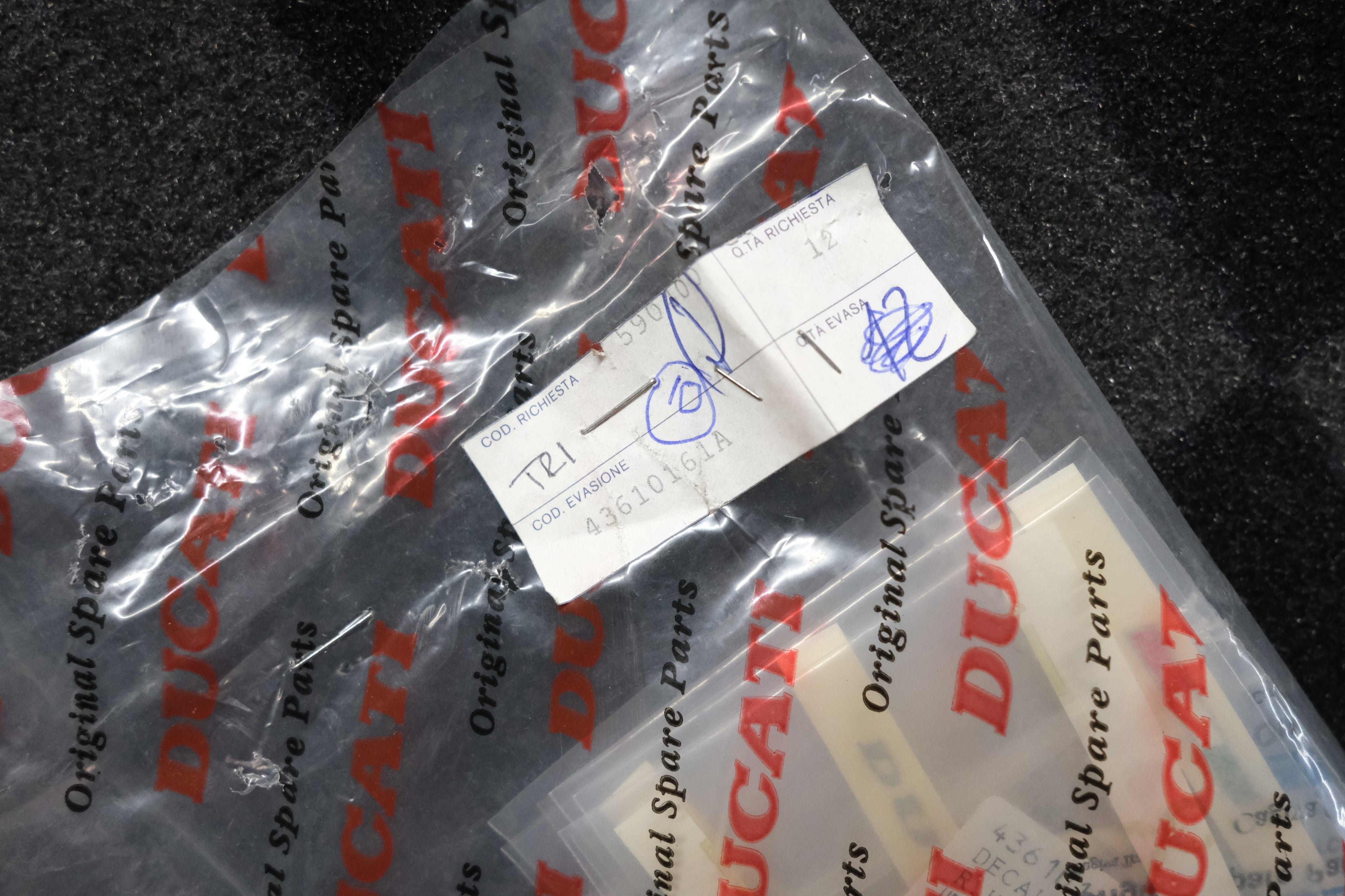 Ducati 916 SP Right Hand Decal #43610161A