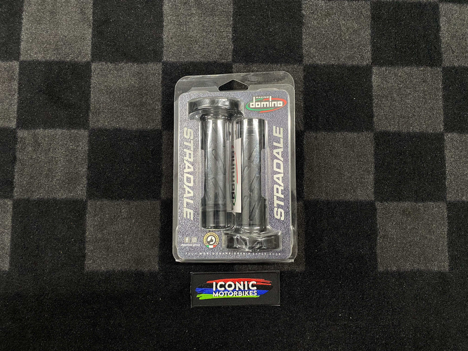 Ducati Domino Grips Strada Open End Black # 0630-1589