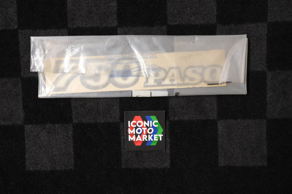Ducati Left Hand 750 Paso Transfer Sticker # 037099852