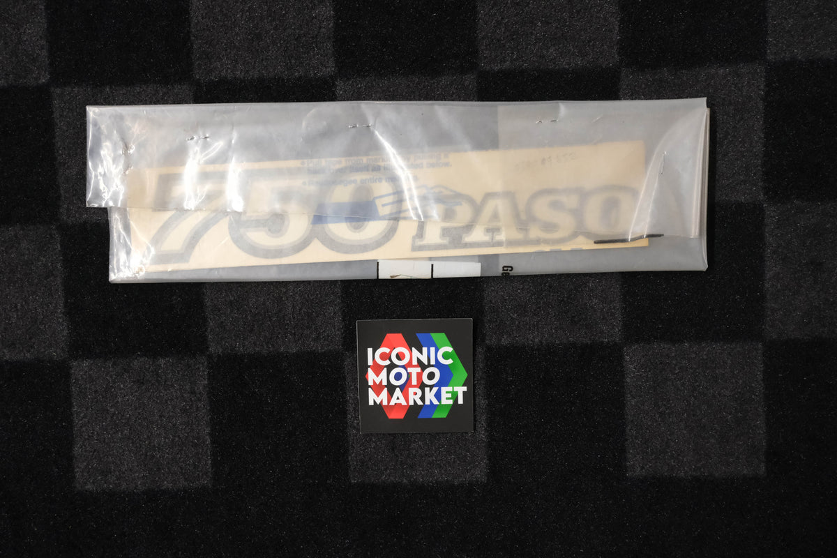 Ducati Left Hand 750 Paso Transfer Sticker # 037099852