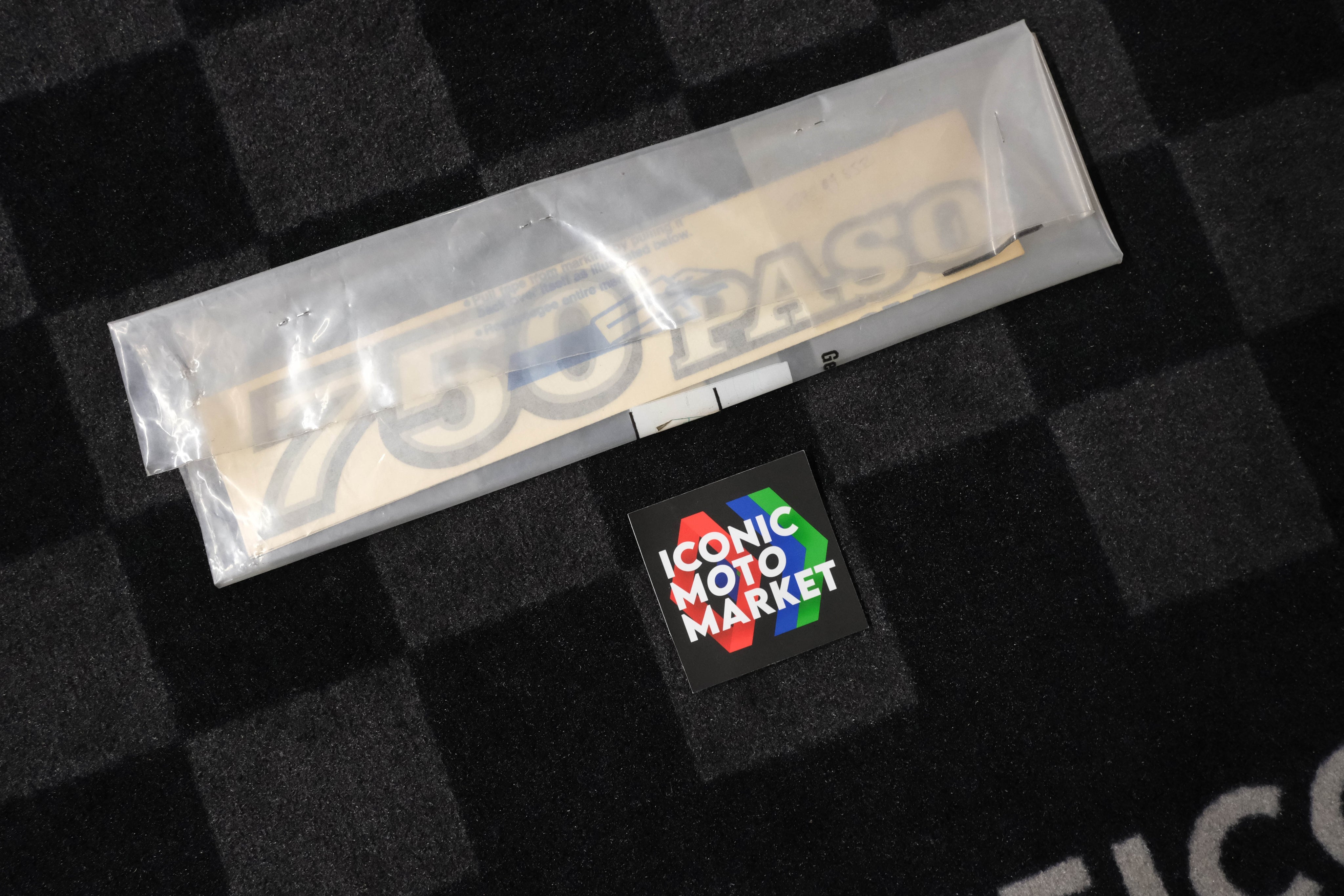 Ducati Left Hand 750 Paso Transfer Sticker # 037099852