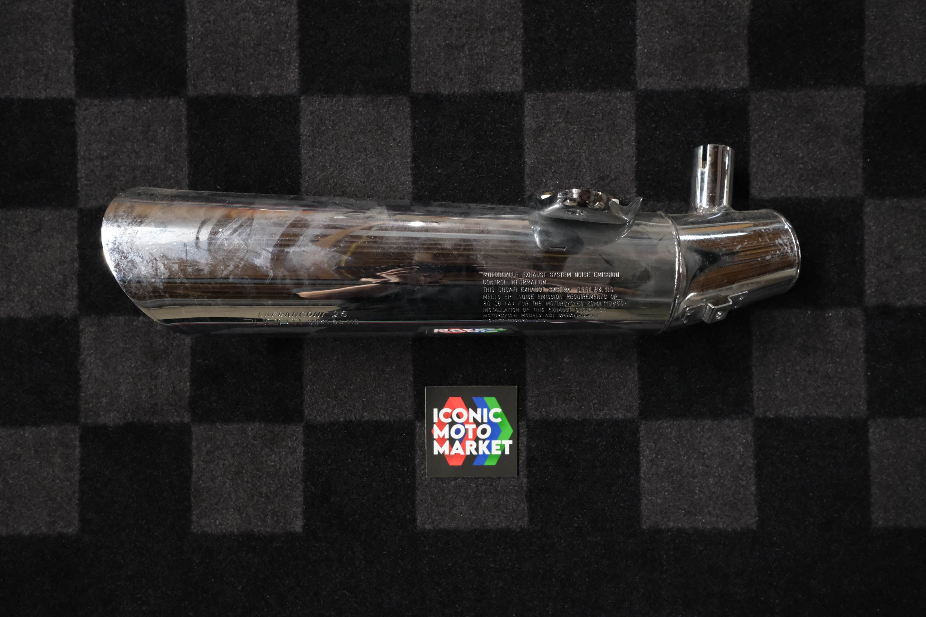 Ducati Left Hand Silencer # 037184115