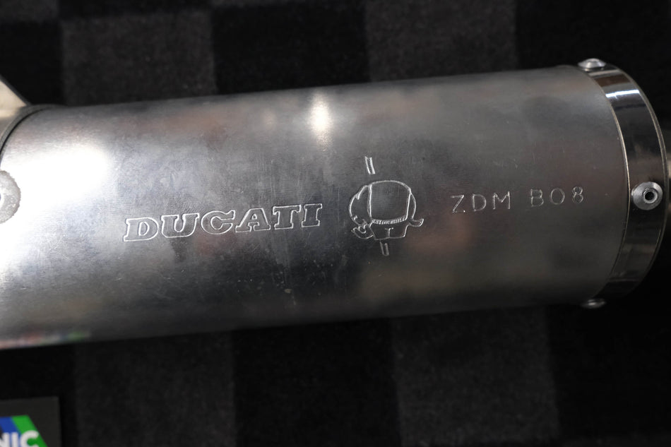 Ducati Left Hand Silencer Exhaust Pipe #57410131A
