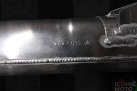 Ducati Left Hand Silencer Exhaust Pipe #57410131A
