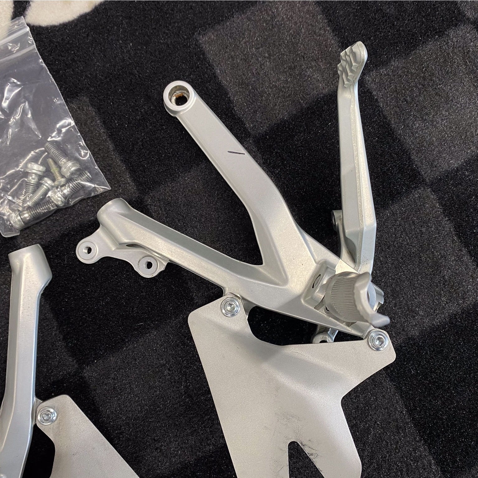 Ducati V4S OEM Stock Rearsets