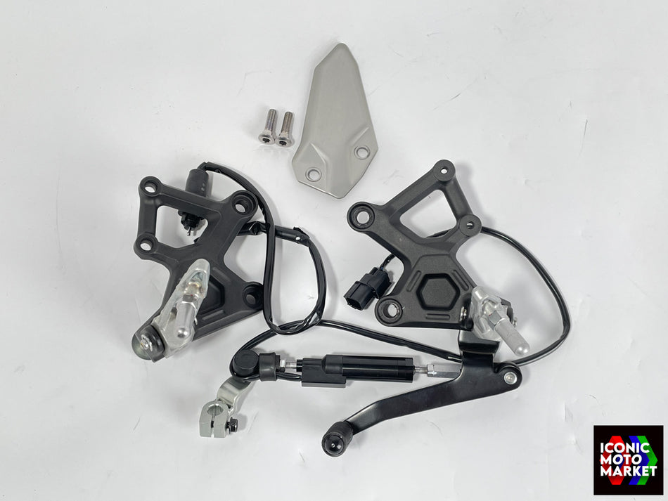 Kawasaki ZX4R (2023-2026) Rearsets, LH/RH Assy 1. (OEM) #35063 (1)