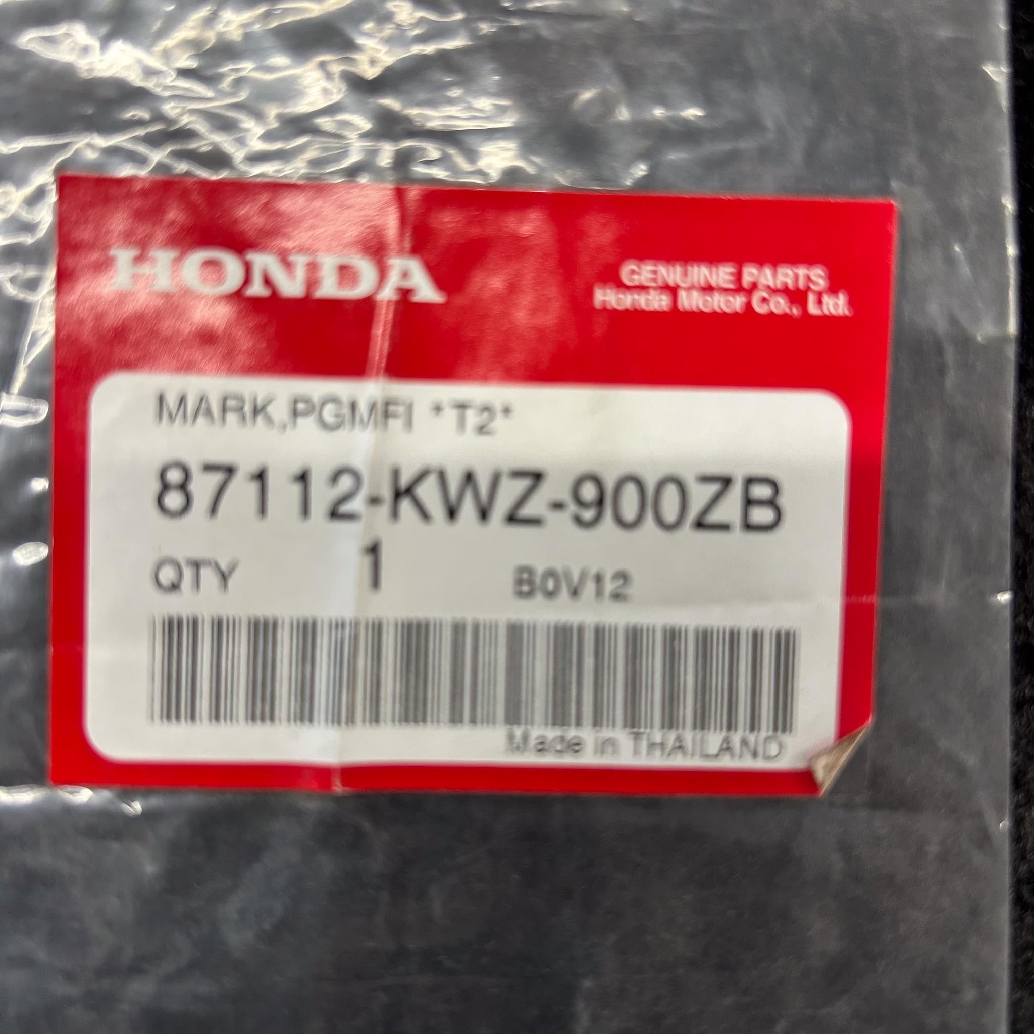 Honda Mark PGFMI T2 90' CB125TT