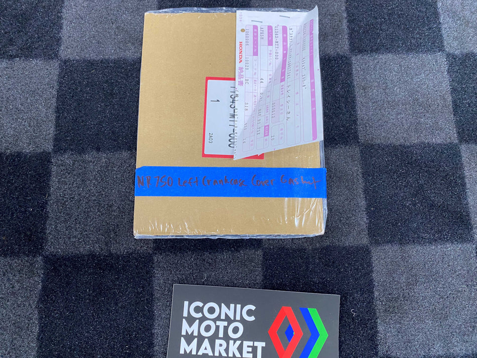 Honda NR750 Left Crankcase Cover Gasket # 11343-MT7-000