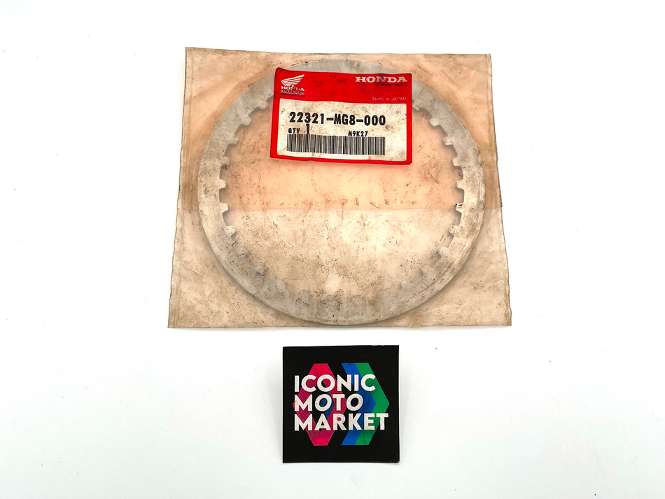 Honda VT1100, RVF750R RC45, VF1000R, VF750F Interceptor - Clutch Plate. NOS (OEM) #22321-MG8-000