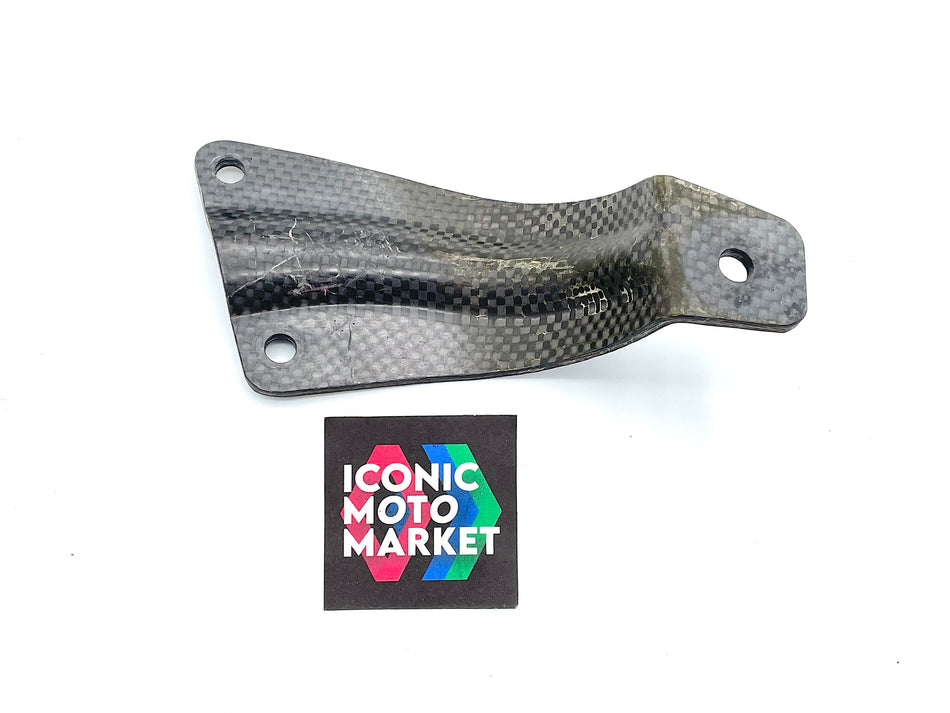 Yamaha YZF-R7 OW-02 (1999) Akrapovic Exhaust Hanger, Carbon Fiber. #P-MBY7R3
