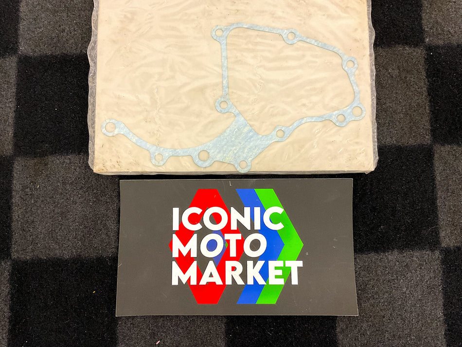 Honda RVF750R RC45 (1994-1999) VFR800 (2002-2007). Left-Side Crankcase Cover Gasket. (OEM) #11632-MW4-000