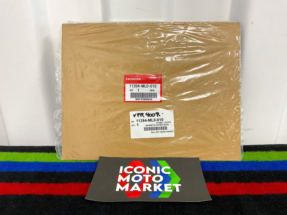 Honda VFR400R NC30 (1989-1992) Gasket - Crankcase Cover. New-in-Package. (OEM) #11394-ML0-010