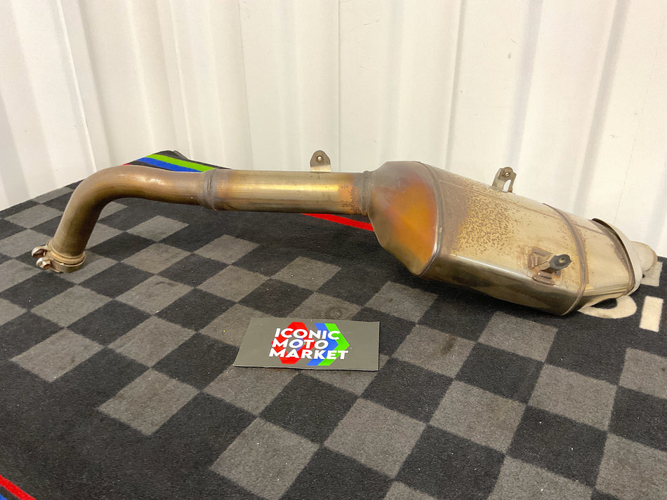 Honda CBR600RR (2008). Stock Muffler, w/ Heat Shields. (OEM) #CBR6RR_EX