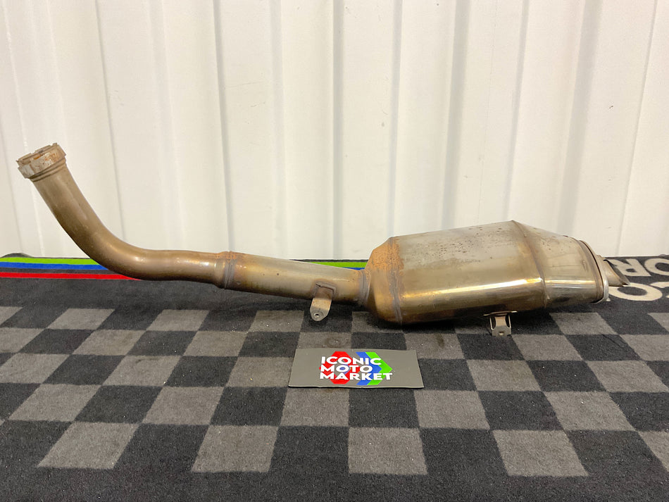Honda CBR600RR (2008) Stock Muffler, w/ 2 Heat Shields. (OEM) #18305-MFJ-A10(2)