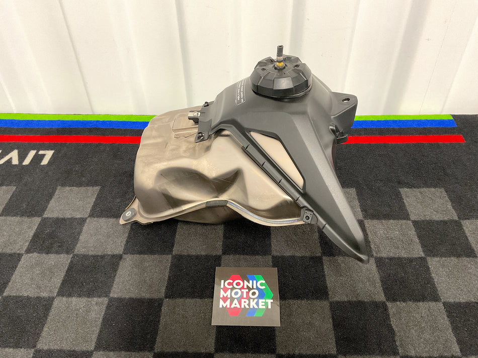 Honda CRF450 L / RL (2019-2025). Fuel Tank Assembly - Titanium. (OEM) #17510-MKE-A50