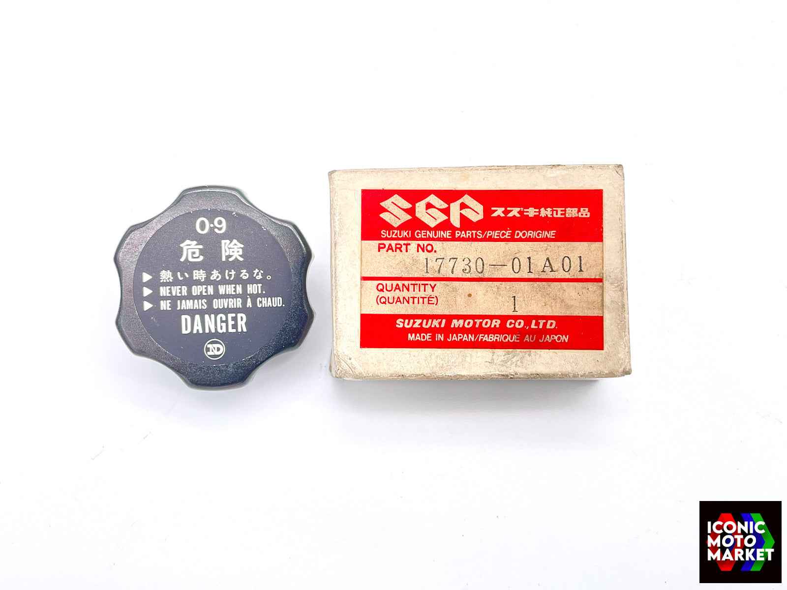 Suzuki RG500 (1985-1987) Radiator Cap. (OEM) #17730-01A01 – Iconic Moto ...