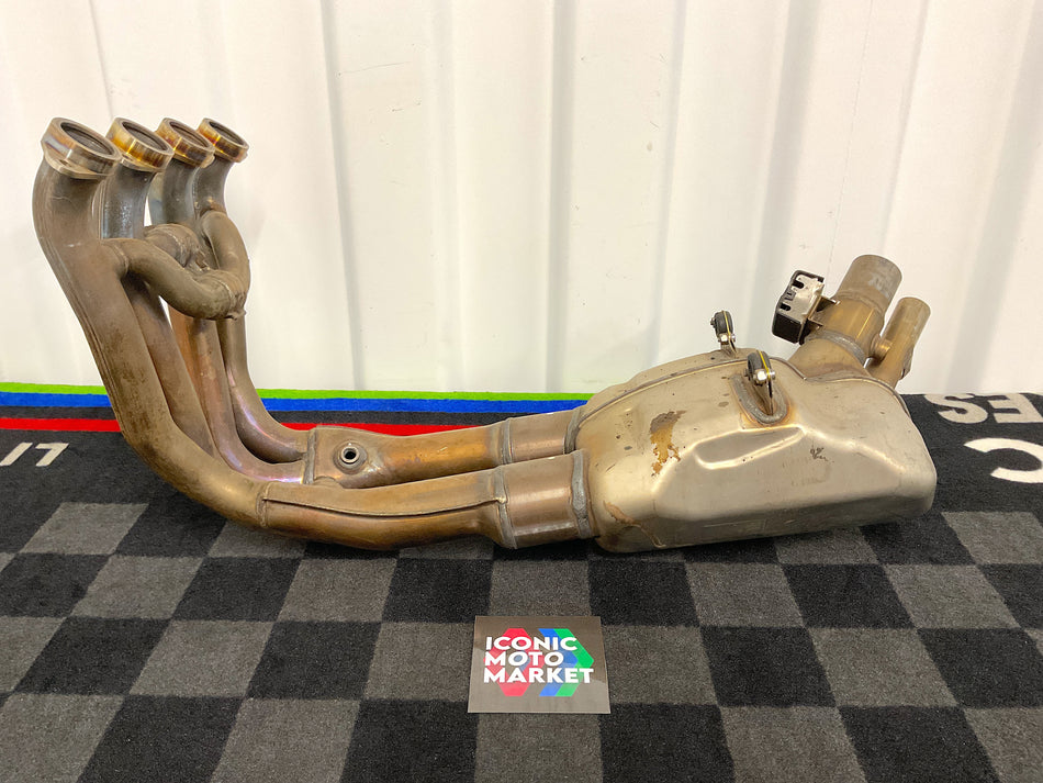 BMW S1000 XR (2018). Exhaust Header - Downpipes. (OEM) #8556451 (2)