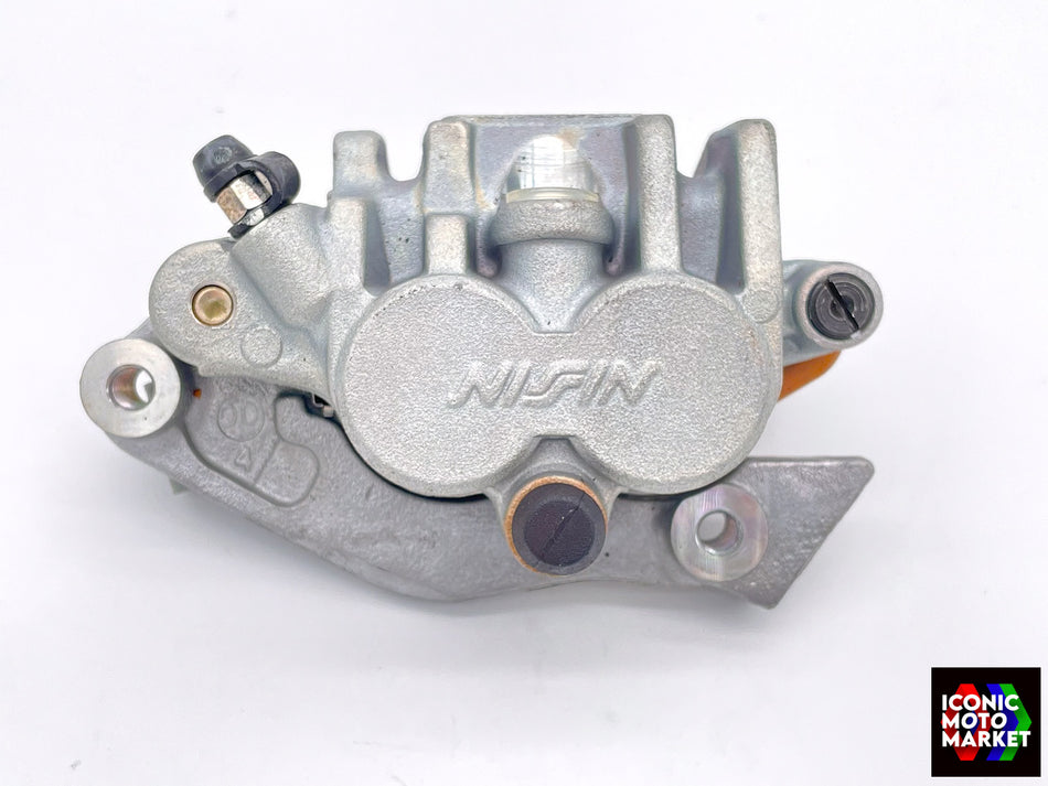 Honda XR250R, XR600R, XR400R (1991-2004) Nissin Brake Caliper, LH Side Assy. NOS (OEM) #45150-KCY-671