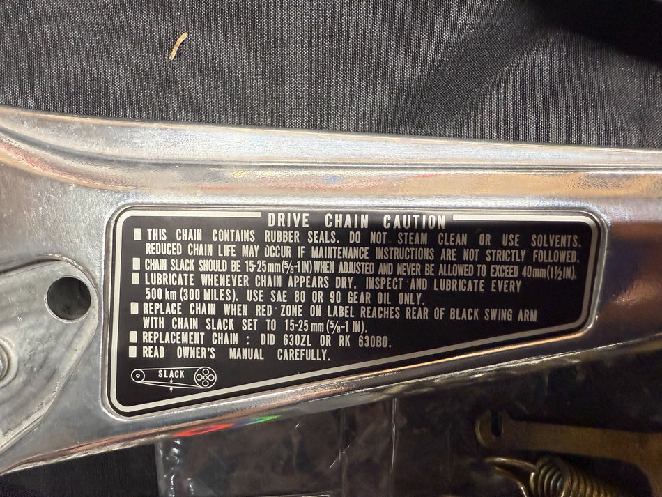 Honda CBX 1000 (1978-1982) Rear Sets Assy., w/ Side-Stand & Hardware (OEM) #CBX_RS2