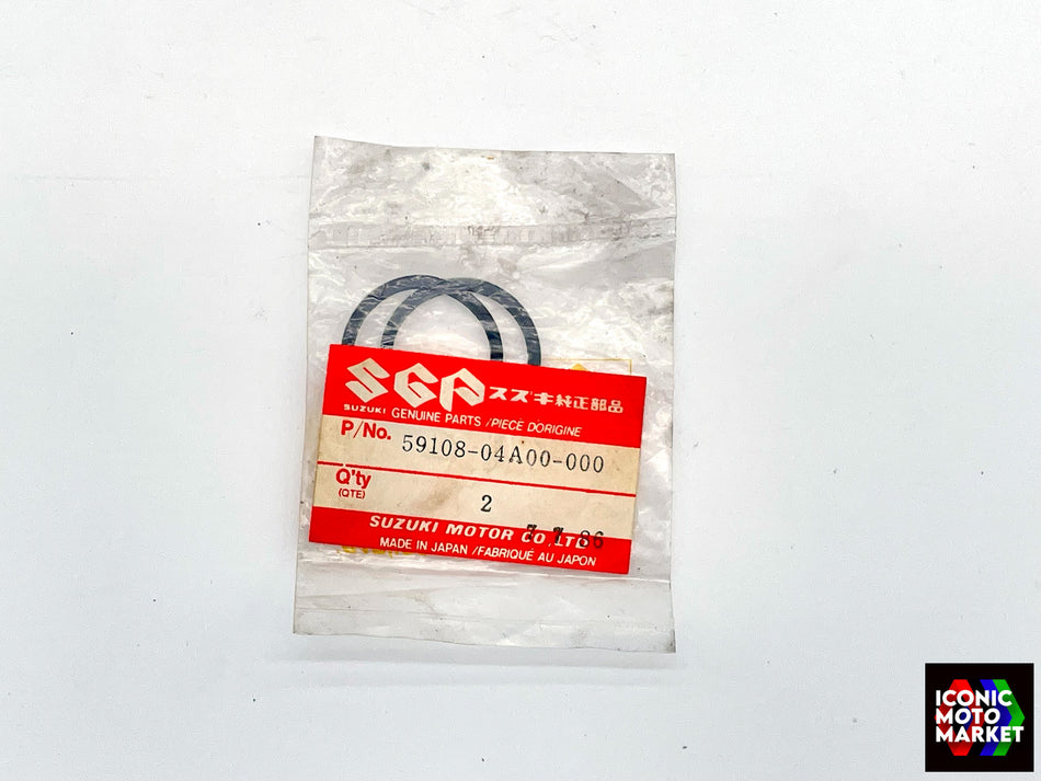 Suzuki GSX-R750, GS500, VX800 - Seals, Brake Caliper. 2-Pack. NOS (OEM) #59108-04A00-000