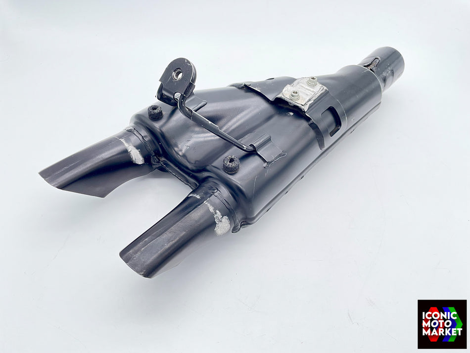 Ducati Desmosedici RR (2008). Race-Kit Exhaust Silencer. (OEM) [Black]
