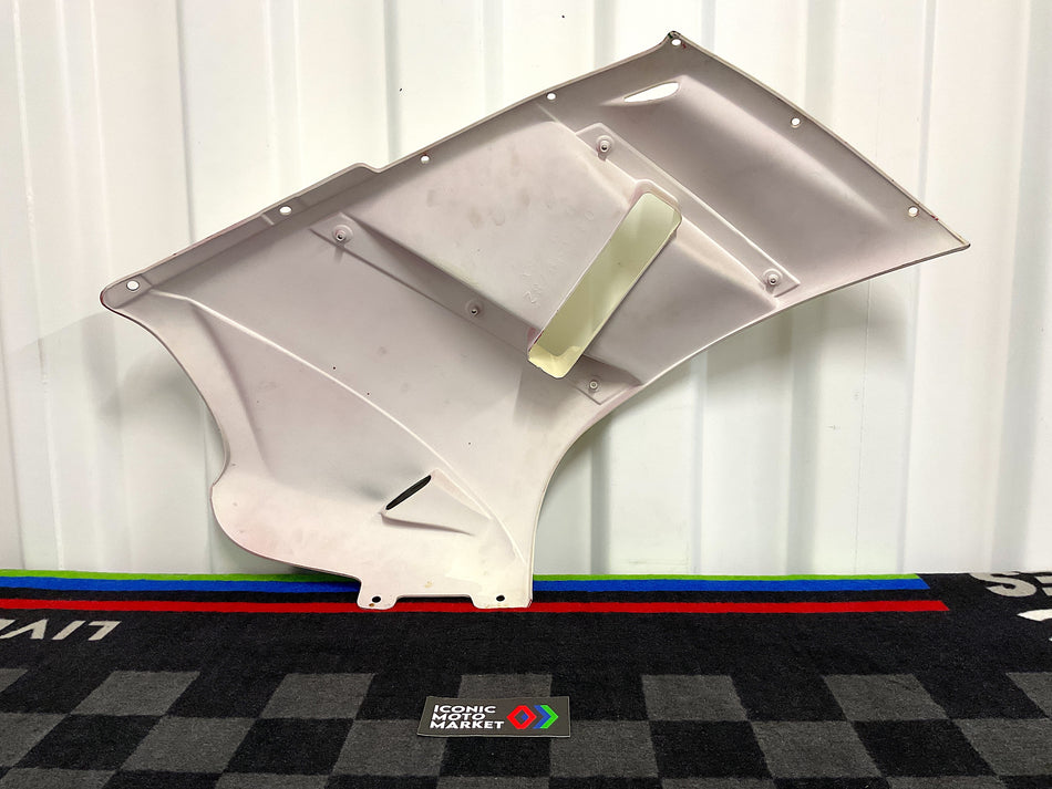 Ducati 750 Paso (1986-1990). Fairing, Left-Side Panel. (OEM) #037099782